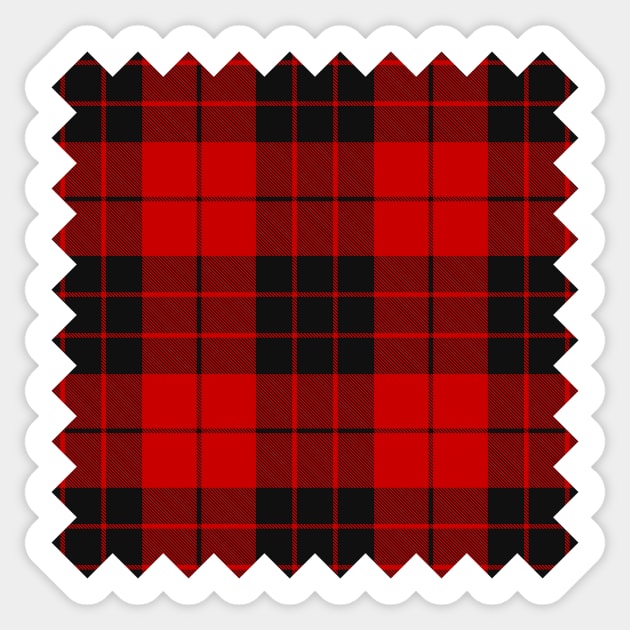 Clan MacLeod of Raasay Tartan Sticker by sifis